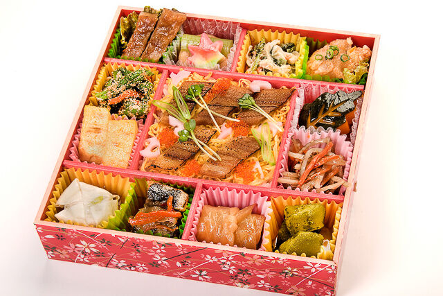 炙り穴子ちらし寿司御膳・桔梗