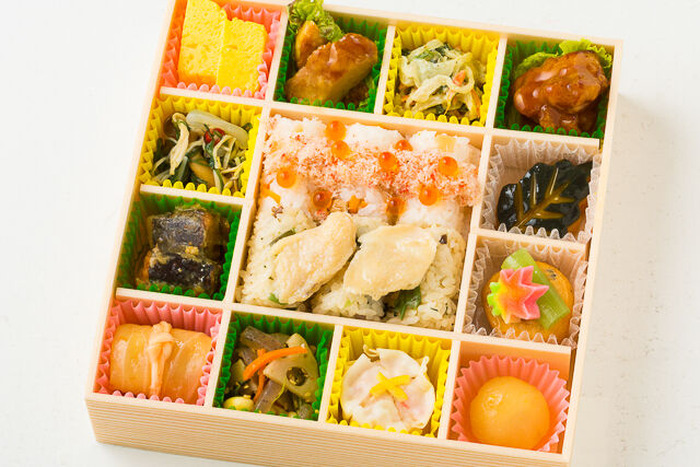 【1月・2月限定】ふぐと蟹飯の彩り御膳・福寿