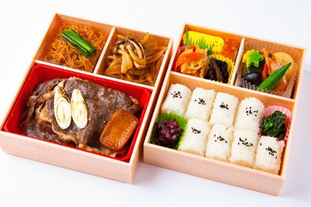 特選牛すき焼き二段膳