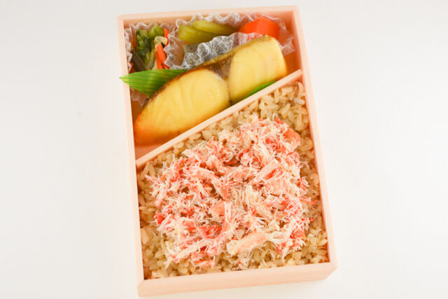 紅ずわい蟹使用かにめし