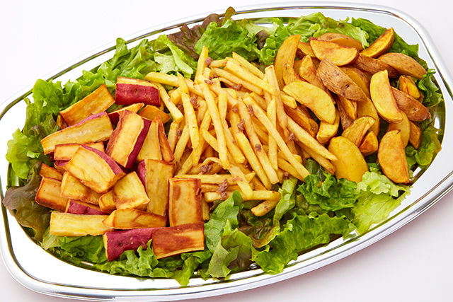 3種のポテトフライ