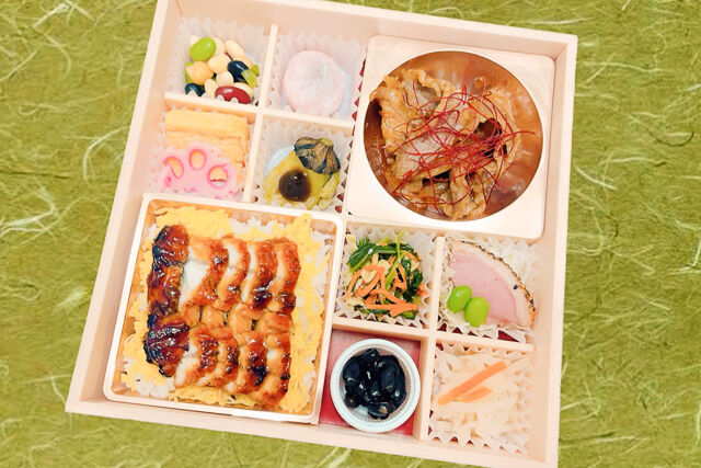 焼肉とうなぎ御飯の8升御膳