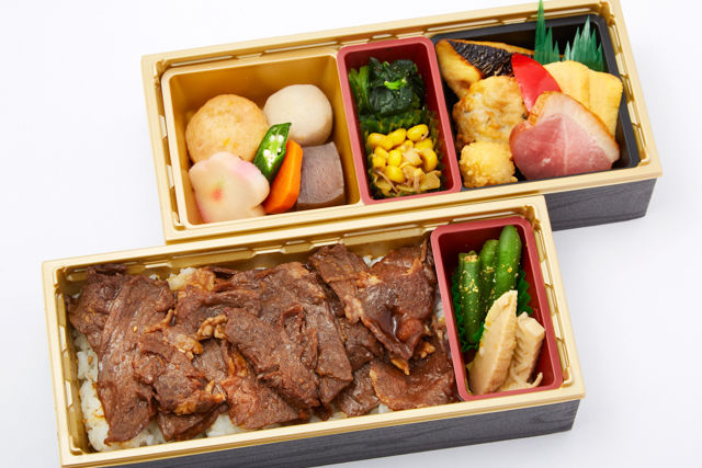 黒毛和牛焼肉二段御膳