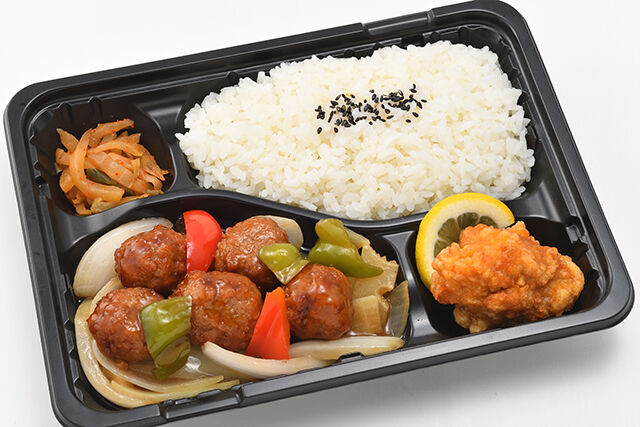 甘酢肉団子弁当