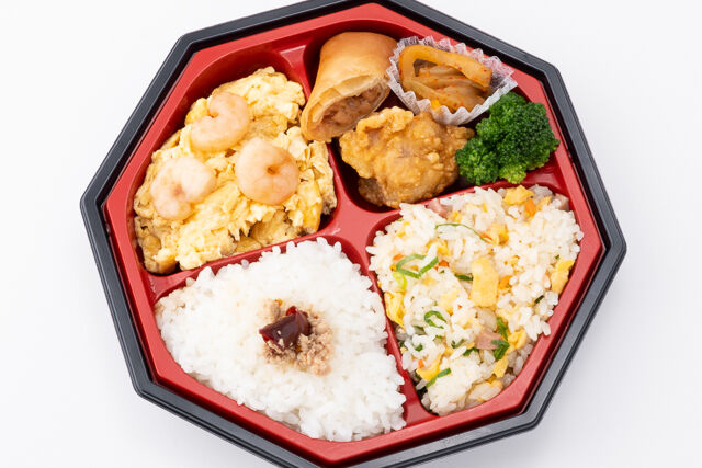 餡かけ海老玉特製弁当