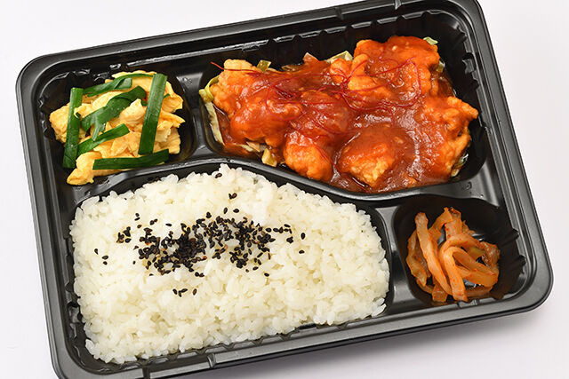 鶏のチリソース弁当