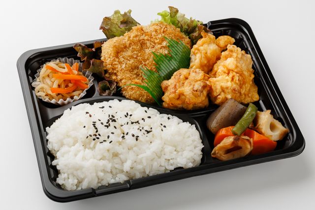 ヒレカツ＆唐揚げ弁当