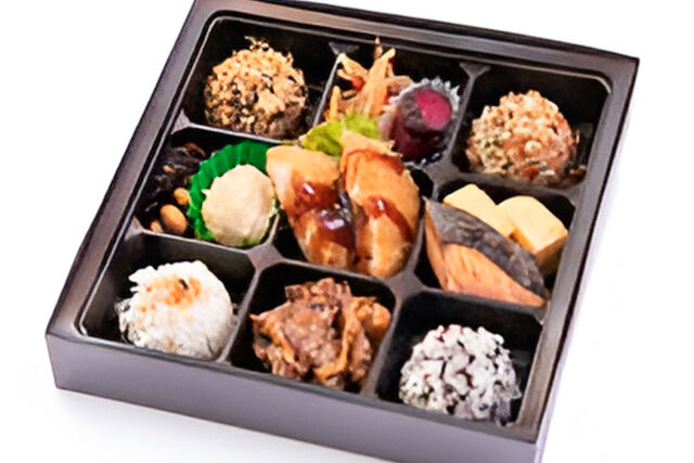 海老カツ9マス弁当