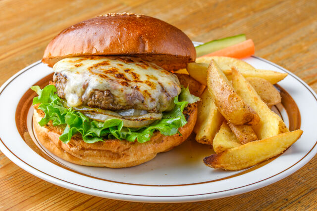 ジャパチーズバーガープレート