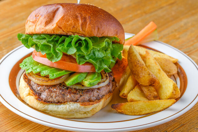 アボカドバーガープレート