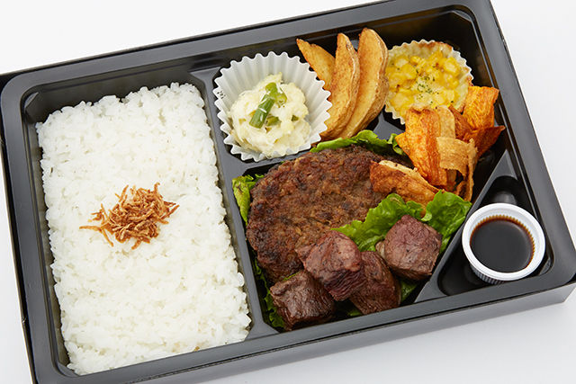 びらとり和牛ハンバーグとコロコロステーキ