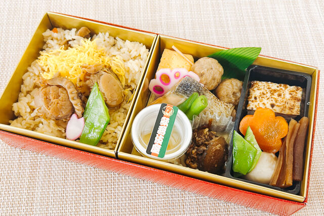 ＜1月2月限定＞ 観劇弁当～煮帆立と五目炊込み御飯～