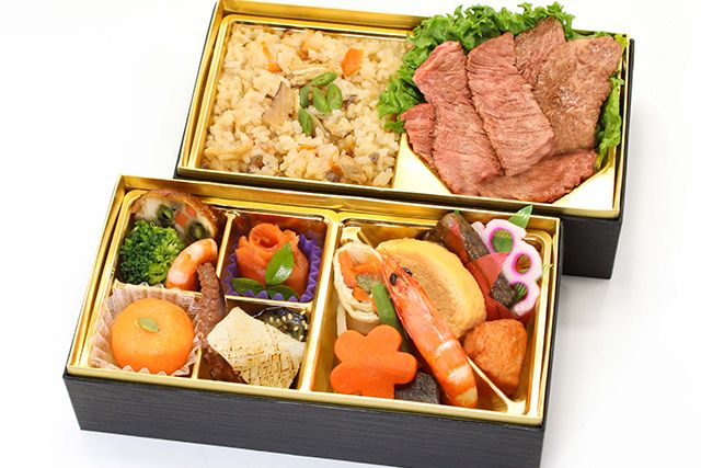 瑠王（りゅうおう）～熊本県産牛「和王」の焼肉豪華2段御膳～炊き込みごはん～ No.250