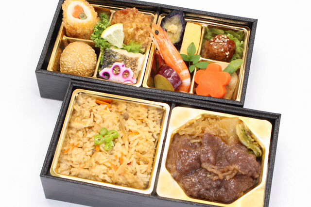 鹿児島県産黒毛和牛すきやき 季節の炊き込みご飯 彩御膳「瑠香」（りゅうこう）No.59-2