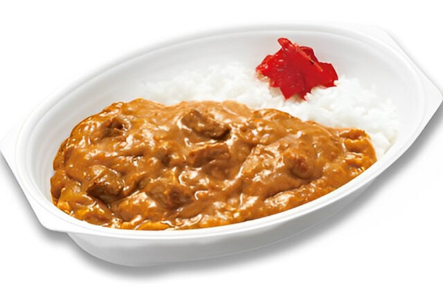 「かまどや弁当」のビーフカレー