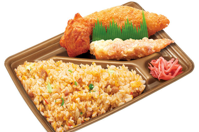 「かまどや弁当」のチャーハン弁当