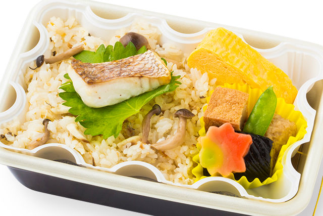 【温まる】【蒸気であったか】鯛めし弁当