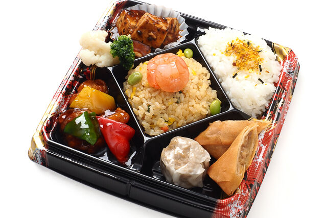 中華幕の内【海老炒飯／白ごはん／麻婆＆酢豚】