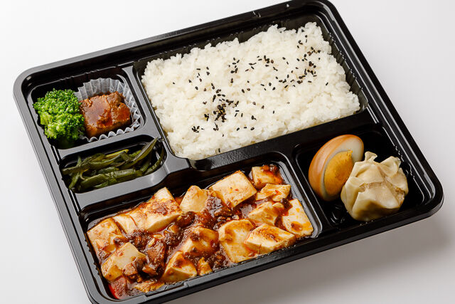 【桂花太肉（ターロー）入り】麻婆豆腐弁当