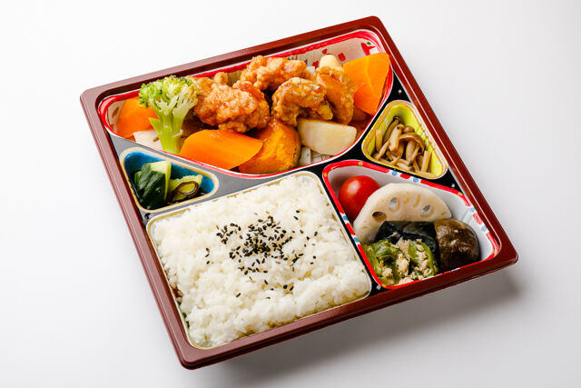 吉祥御膳・甘からダレの鶏の唐揚げ