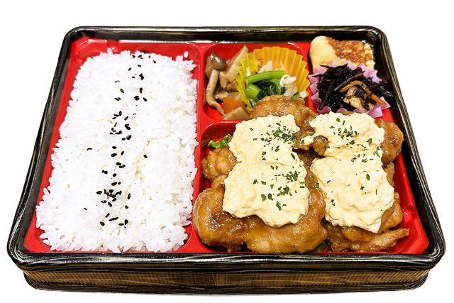 手作りタルタルのチキン南蛮弁当
