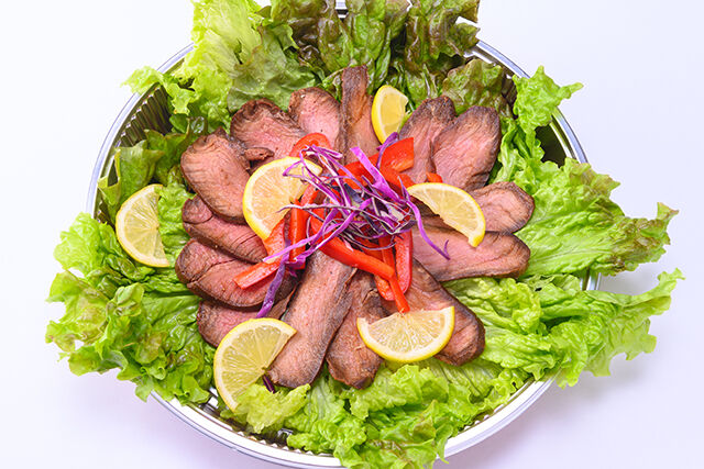 ローストビーフのオードブル