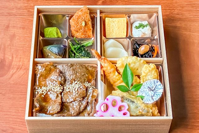 【春限定】和風焼肉と春天ぷら御膳