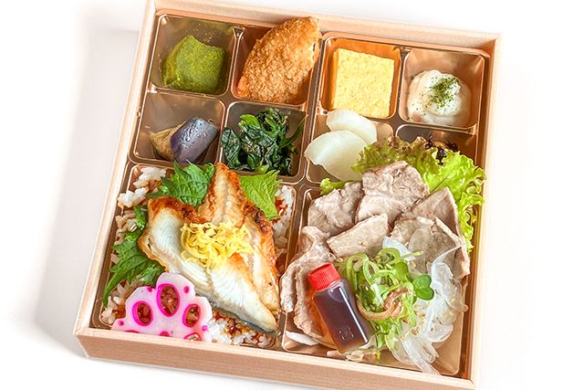 【夏限定】鰻ご飯と冷しゃぶの彩り御膳