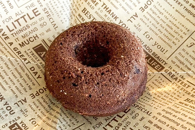 チョコチップ焼きドーナツ