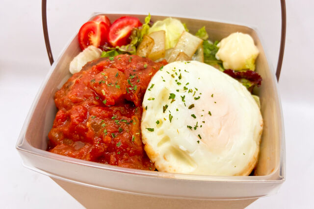 ロコモコBOX～自家製トマトソース～