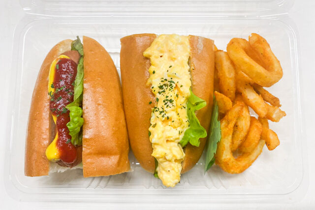 サンドセットA パン2つ、おかず1品