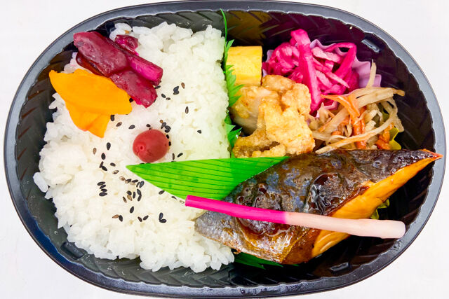 ブリの照焼わっぱ