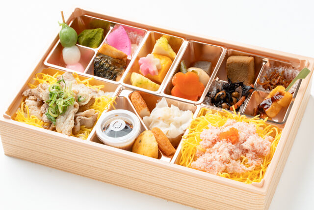 蟹ほぐしご飯・とろみ豚ご飯と金沢づくし