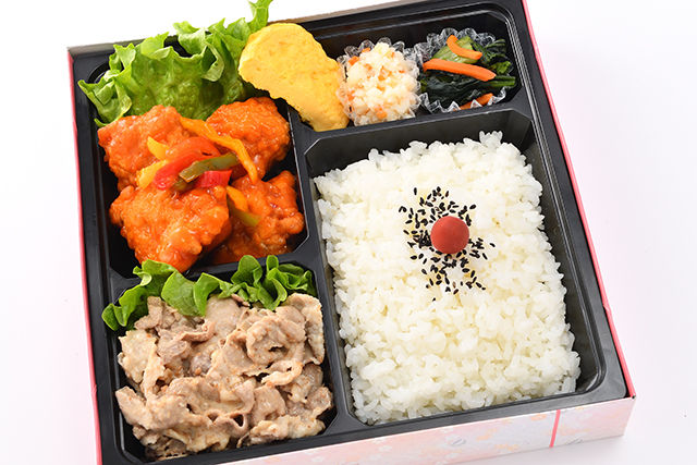 【トクトク】旨辛からあげと豚しゃぶのうまうま幕の内