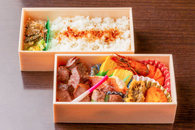 昆布締め牛たん二段御膳