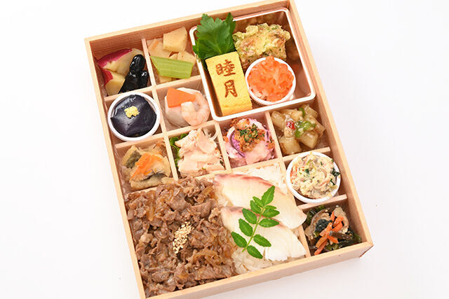 皐月（さつき）～黒毛和牛すき焼き重と鯛めし～