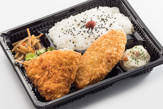 あじフライ＆白身魚弁当