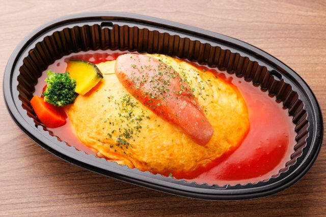 博多明太オムライス（特製トマトケチャップソース）