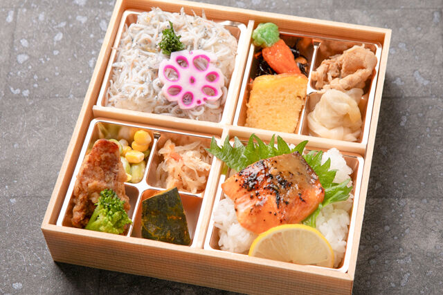 鯛のうに焼きとしらす御膳