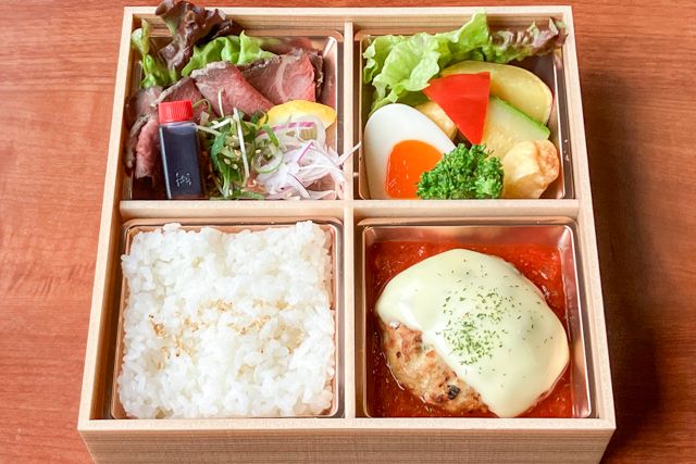 【春限定】チーズハンバーグ御膳