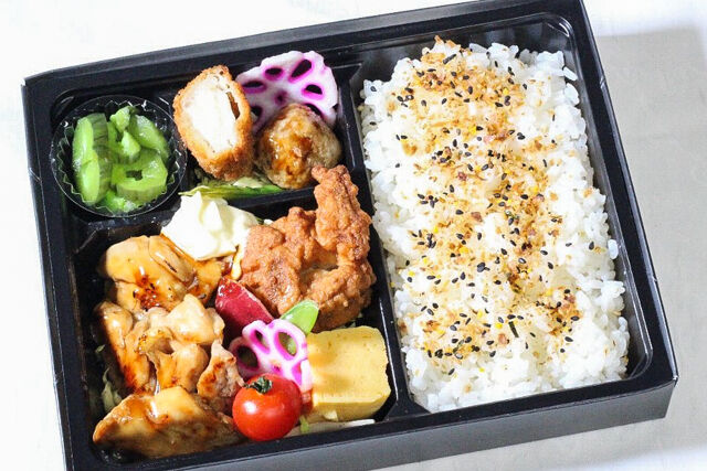 【にくとごはん】照焼チキン オールスター肉弁当