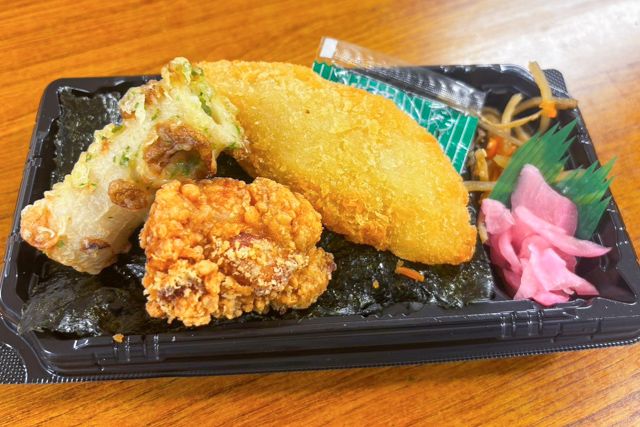 のっけのり弁