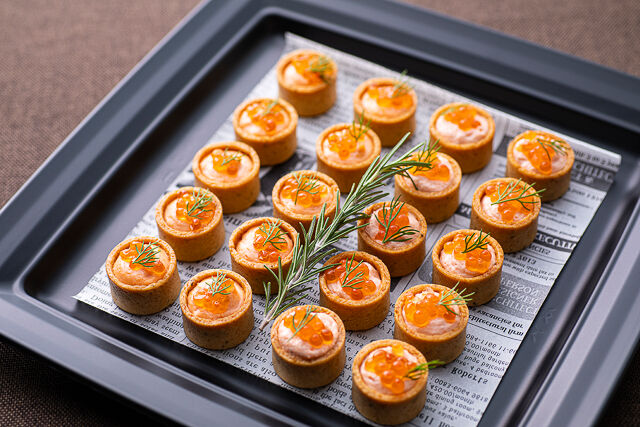 サーモンリエットタルト