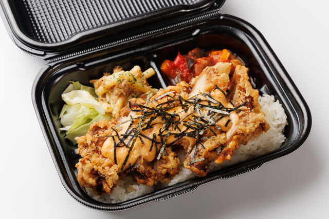 【選べるソース】一枚揚げ鶏弁当