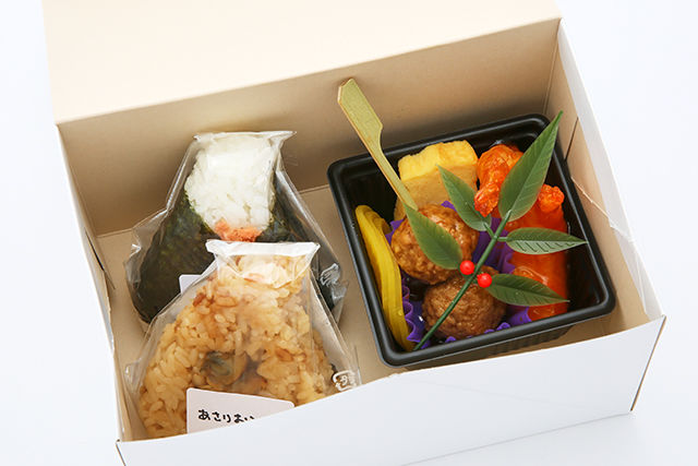 【米自慢】おにぎり2個＋海老チリセット