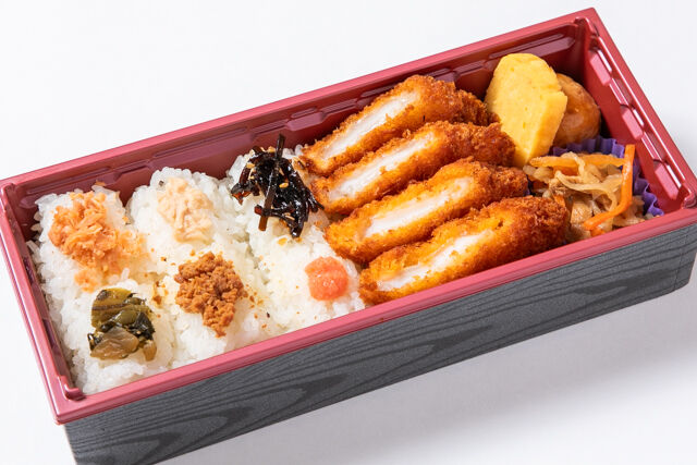 6種の俵結び弁当＜イカフライ＞