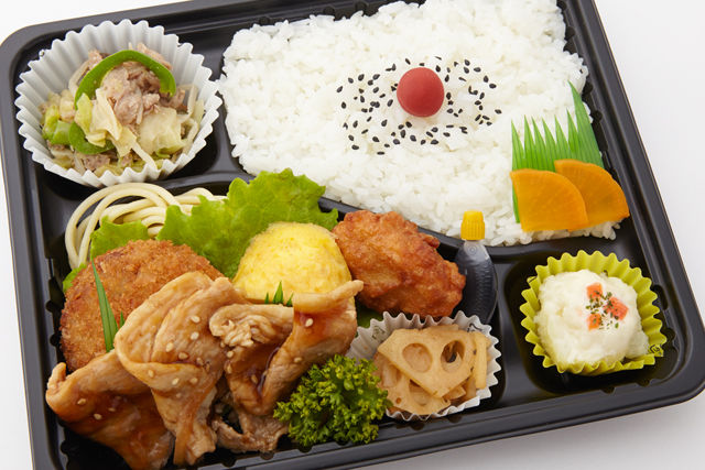 豚生姜焼幕の内弁当