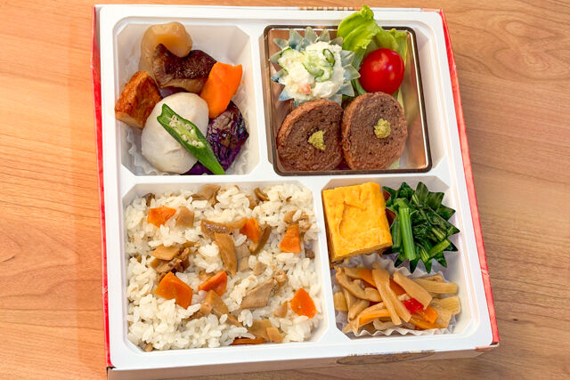 【秋冬限定】母屋の「仙台牛のお弁当」