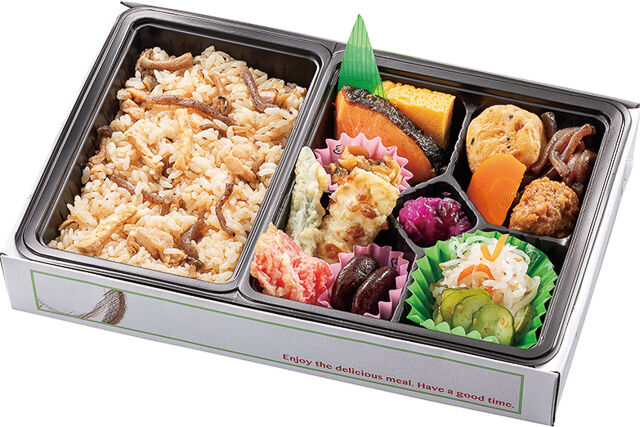 かやくご飯と銀鮭の幕の内（K－063）