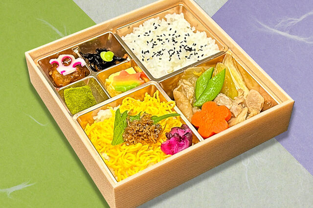 ちりめん山椒ご飯と鶏すき焼き御膳